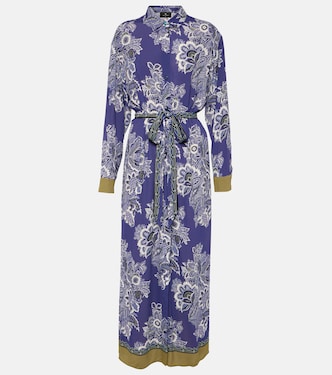 Printed shirt midi dress | Etro