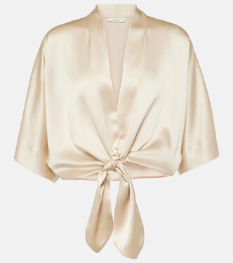 Top en charmeuse de soie | The Sei