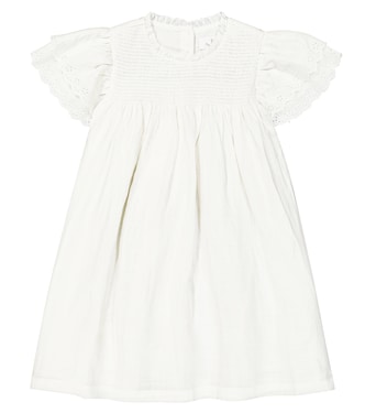Vanya broderie anglaise ramie dress | C'era Una Volta