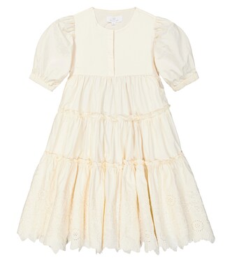 Christina embroidered cotton dress | C'era Una Volta