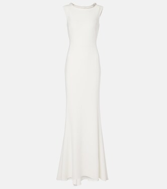 Robe longue de mariée à ornements | Max Mara