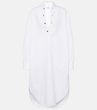 Robe chemise Seffi en coton | Khaite