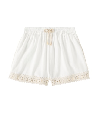 Wylie cotton shorts | Zimmermann Kids