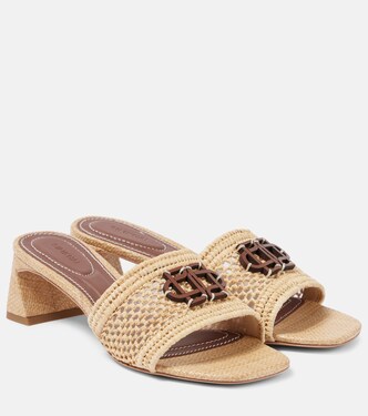 Sydney raffia mules | Simkhai