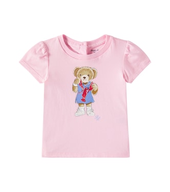 Baby Polo Bear cotton jersey T-shirt | Polo Ralph Lauren Kids