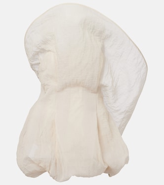 Cotton and silk-blend organza minidress | Magda Butrym