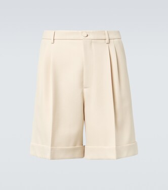 Wool gabardine Bermuda shorts | Valentino