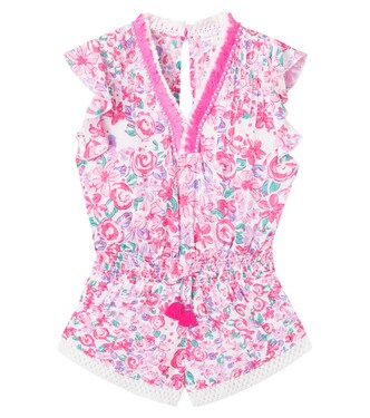 Sasha floral romper | Poupette St Barth Kids