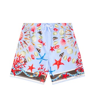 Printed swim trunks | Dolce&Gabbana Kids