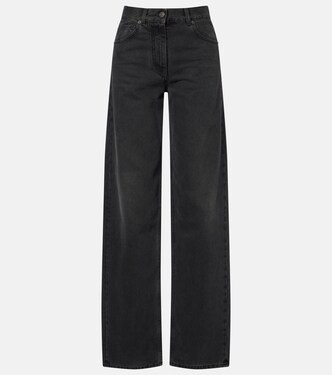 Clair high-rise straight jeans | The Row