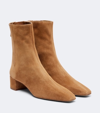 Bottines Saint Honore 35 en daim | Aquazzura