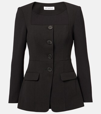 Crêpe top | Self-Portrait