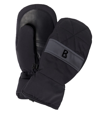 Janne logo quilted mittens | Bogner Kids
