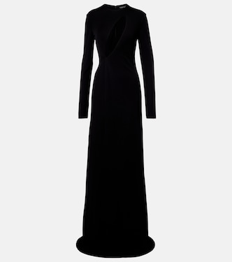 Cutout crêpe jersey gown | Tom Ford