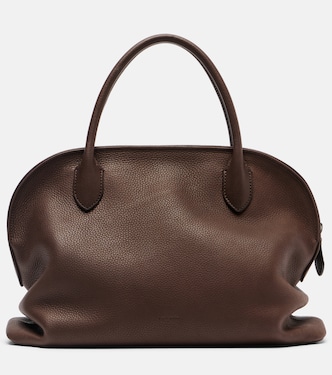Agnes 12 Medium leather tote bag | The Row