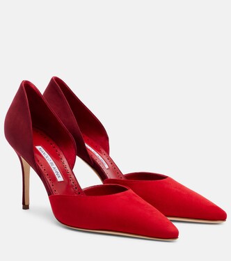 Taylerbinu 90 suede pumps | Manolo Blahnik