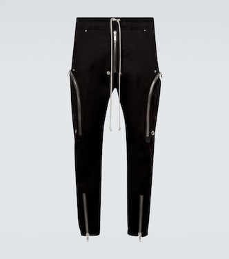 Bauhaus cotton-blend poplin slim pants | Rick Owens