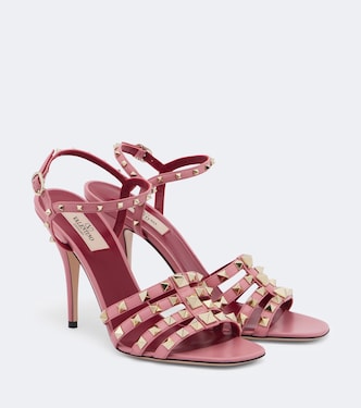 Rockstud leather sandals | Valentino Garavani