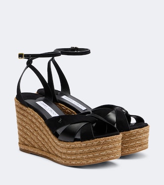 Keilsandalen Korra aus Veloursleder | Jimmy Choo