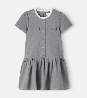 Gathered jersey dress | Tartine et Chocolat