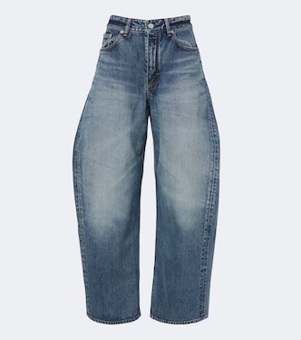 Jeans barrel desgastados | Alaïa