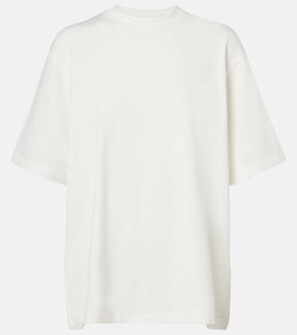 Estavo oversized linen-blend T-shirt | The Row