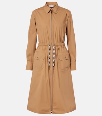 Hemdblusenkleid aus einem Baumwollgemisch | Moncler