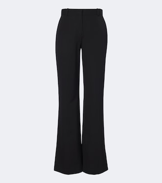 Coleman wool gabardine flared pants | The Row