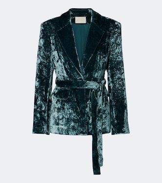 Ellery belted velvet blazer | Ulla Johnson