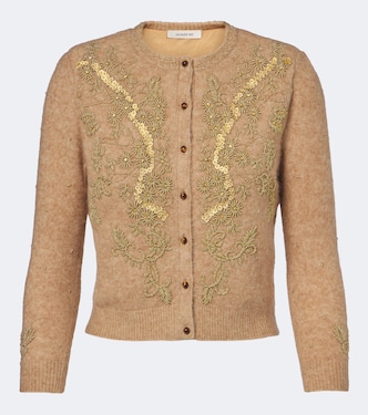 Cardigan mit Zierperlen | Jacques Wei