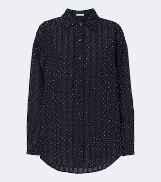 Ziggy embellished shirt | Melissa Odabash