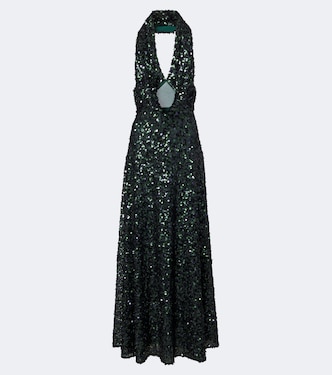 Sequined halterneck gown | Christopher Esber