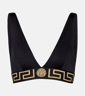 Logo bikini top | Versace