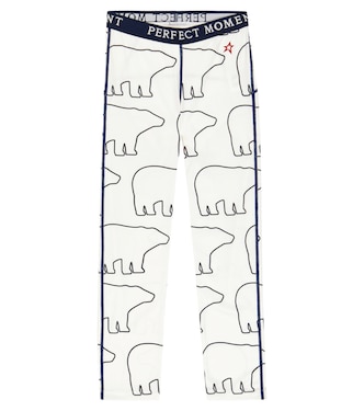 Printed fleece leggings | Perfect Moment Kids