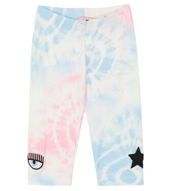 x Chiara Ferragni Baby Eyestar leggings | Monnalisa