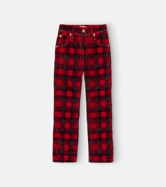 Plaid cotton pants | ERL Kids