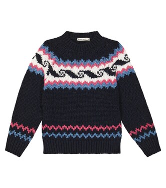 Andy jacquard wool-blend sweater | The New Society