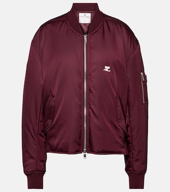 Logo bomber jacket  | Courrèges