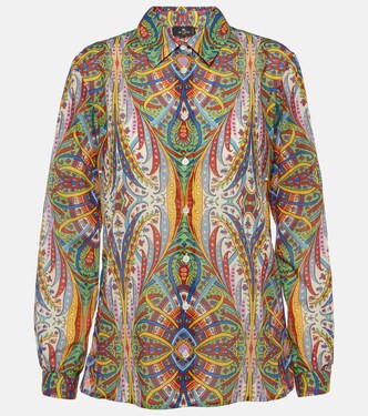 Printed cotton shirt | Etro