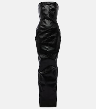 Denim bustier gown  | Rick Owens