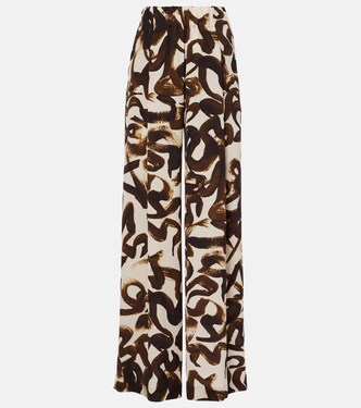 Weite High-Rise-Hose | Dries Van Noten