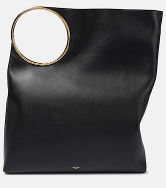 Tote Bag Ring XL aus Leder | Alaïa