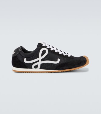 Ballet Runner 2.0 leather-trimmed sneakers | Loewe