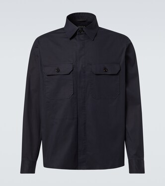 Cotton-blend shirt | Zegna