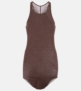 Ribbed-knit cotton tank top | Rick Owens