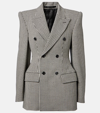 Houndstooth wool blazer | Balenciaga