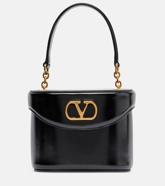 Vain VLogo leather vanity bag | Valentino Garavani