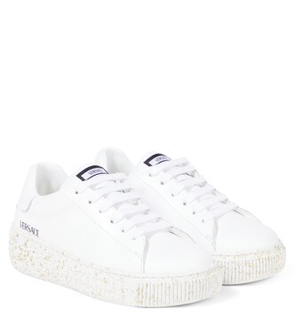 Leather sneakers | Versace Kids