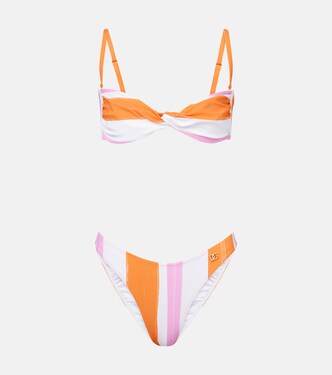 Taormina striped bikini | Dolce&Gabbana