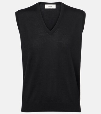 Lauri cashmere sweater vest | Lisa Yang